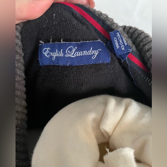 English Laundry houndstooth cardigan sz L - Picture 9 of 10